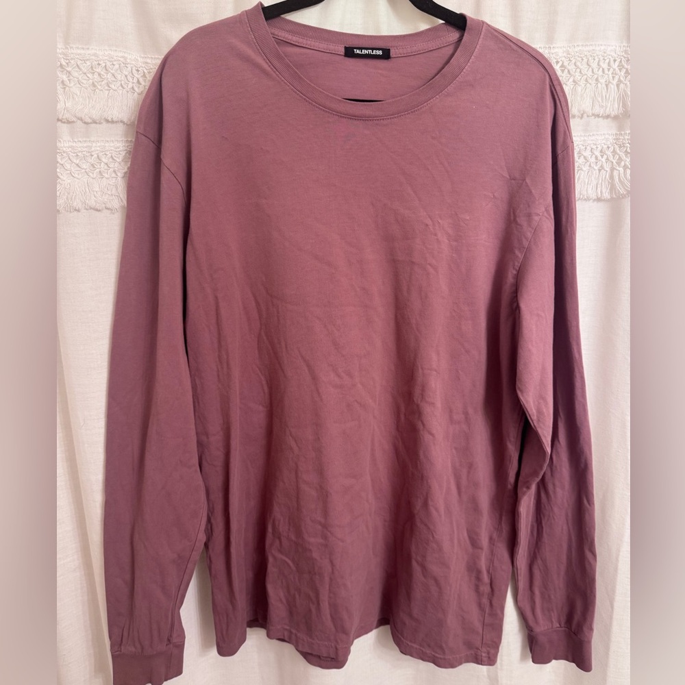 Talentless Men’s Long Sleeve Shirt